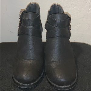 Black Anke Booties with Buckled